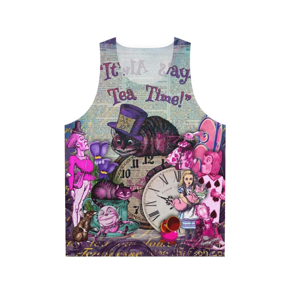 Vintage Alice in Wonderland Unisex Tank Top