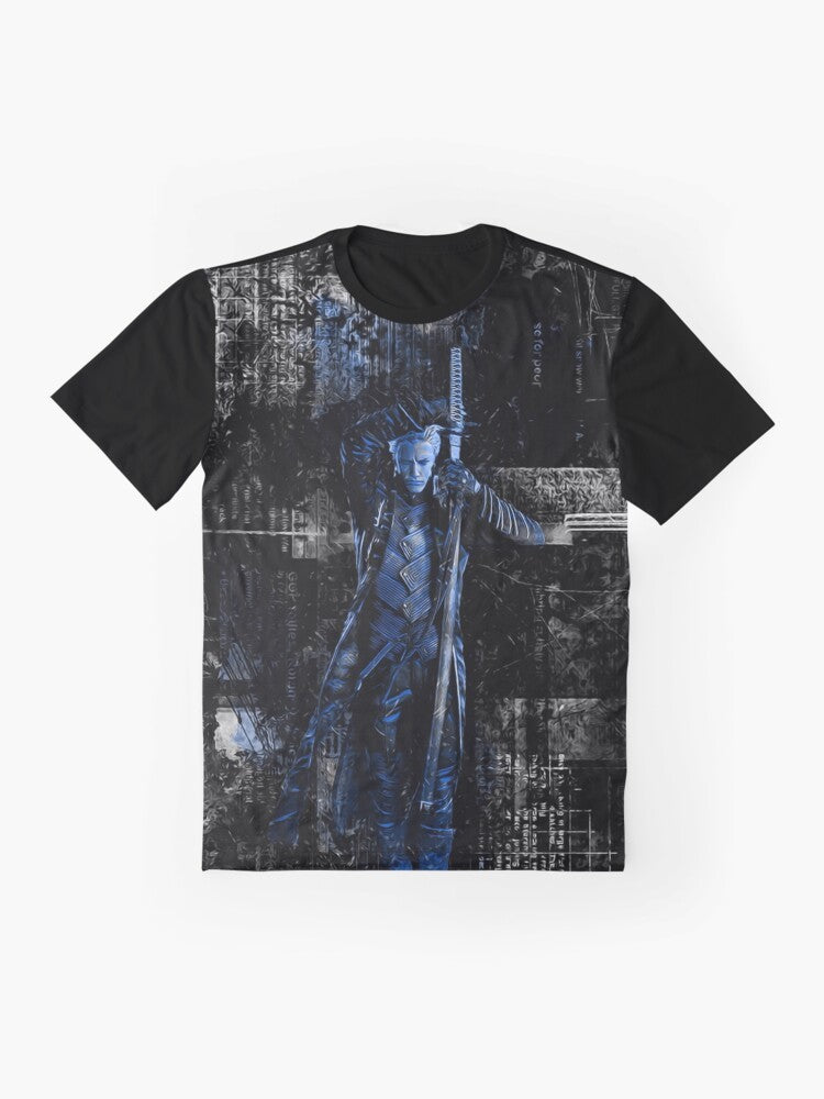 Devil May Cry Graphic T-Shirt featuring Dante and Vergil - Flat lay