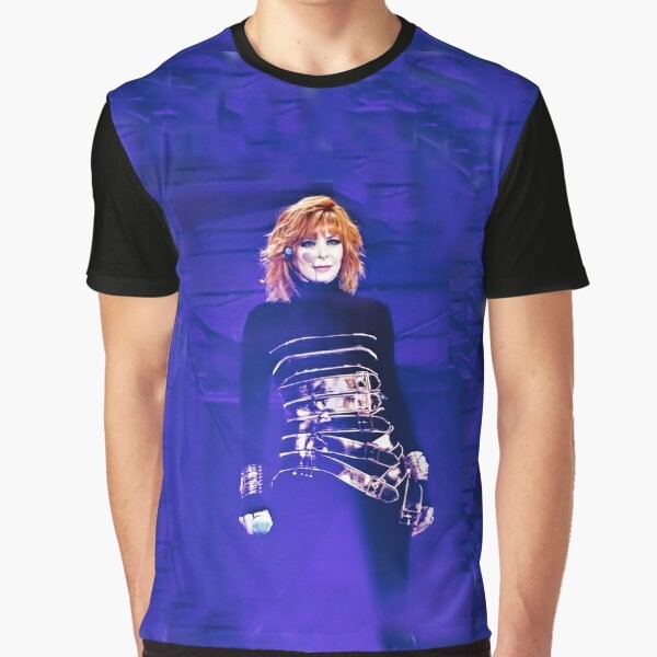 Mylene Farmer Nevermore 2023 Graphic T-Shirt featuring the French pop singer