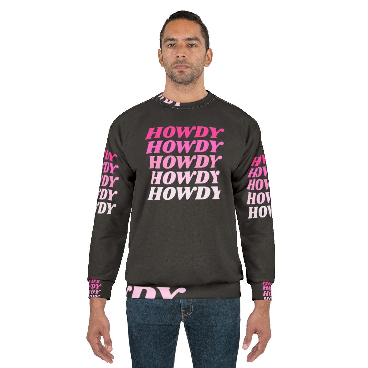 Howdy Western Cowboy Sweatshirt - men