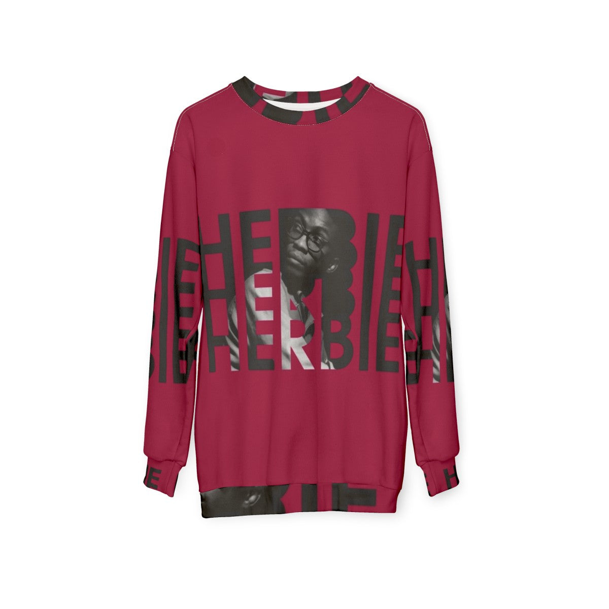 Herbie Hancock Jazz Piano Musician Sweatshirt - hanging