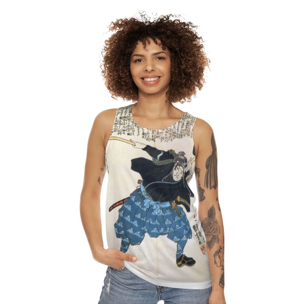 Musashi Miyamoto Samurai Warrior Unisex Tank Top - women