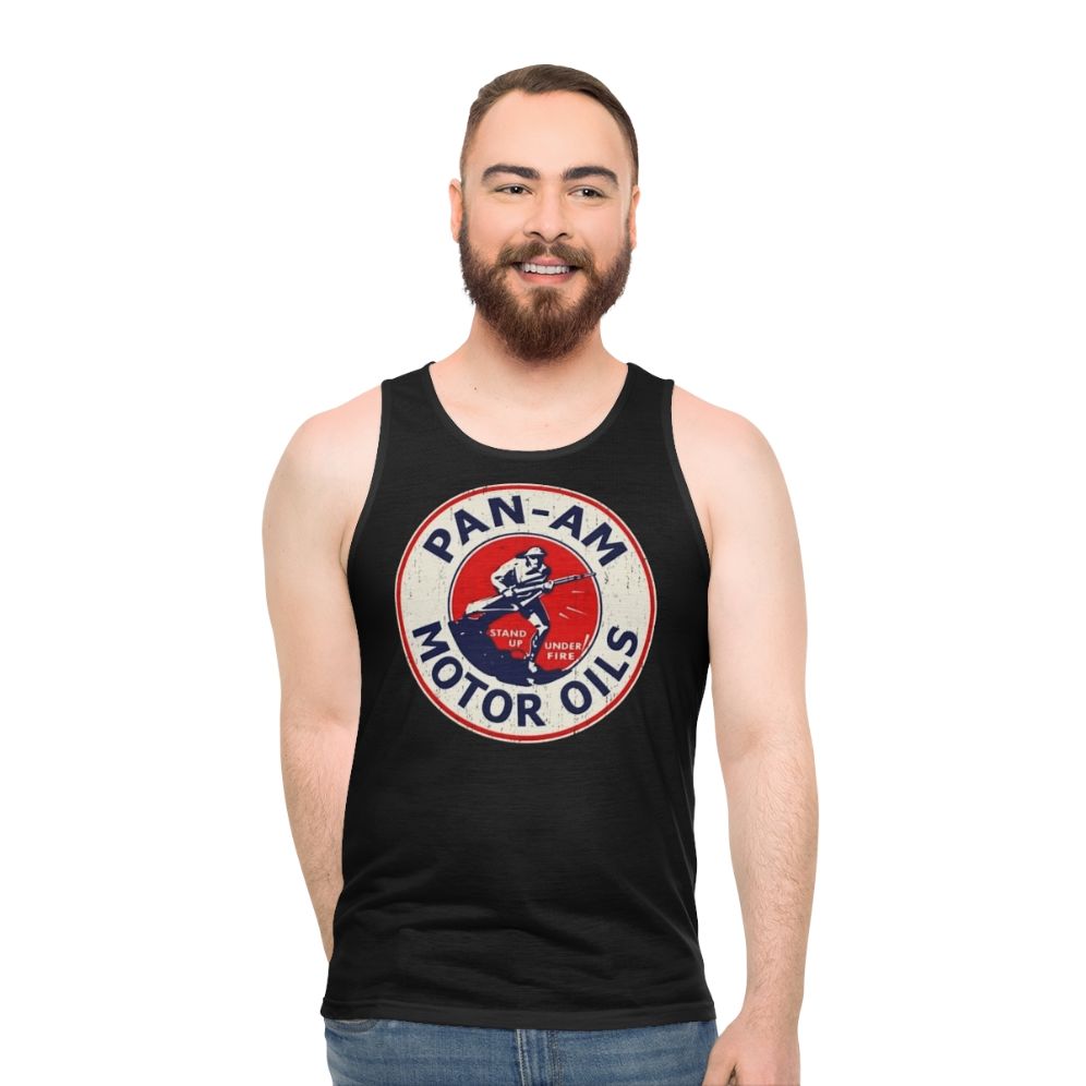 Pan Am Motor Oils Unisex Tank Top - men