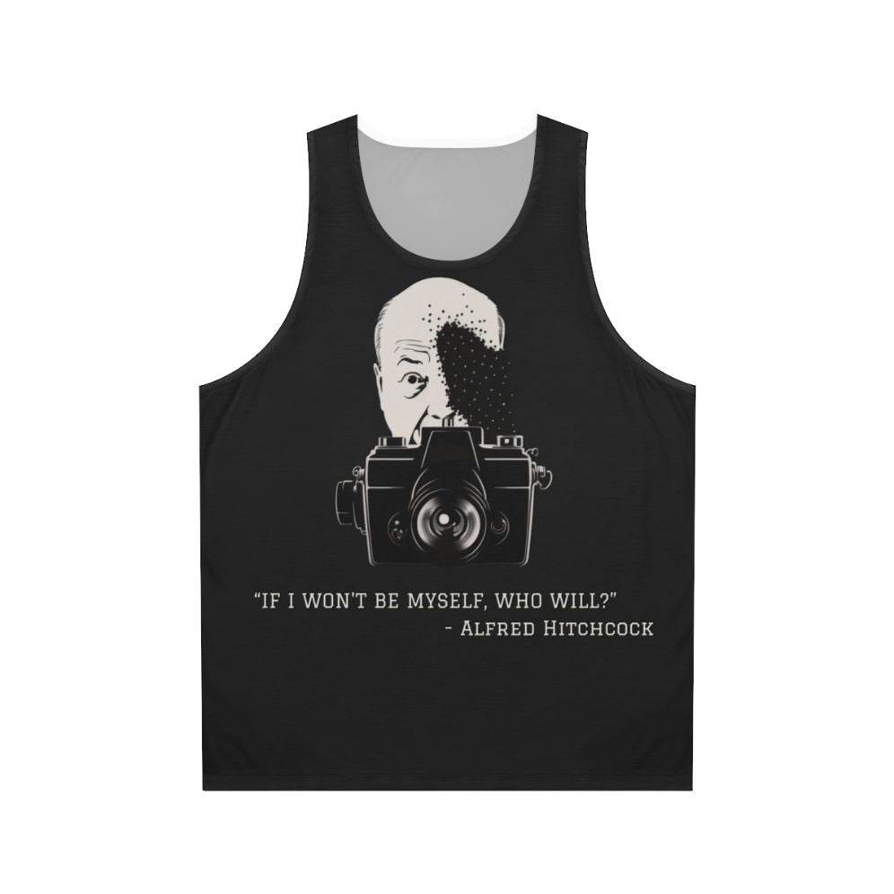 Classic Alfred Hitchcock Quote Unisex Tank Top