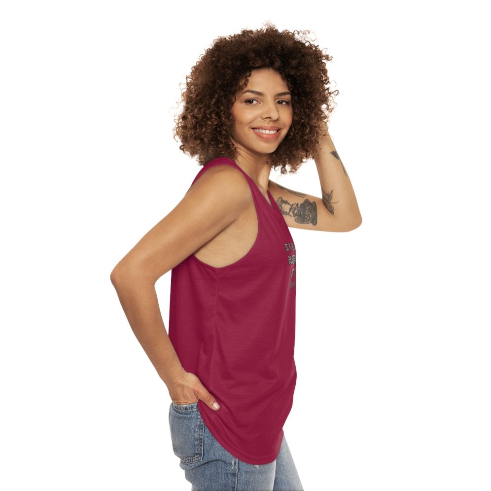 Unisex 10cc inspired tank top - women side