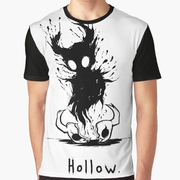 Hollow Knight video game fan art graphic t-shirt