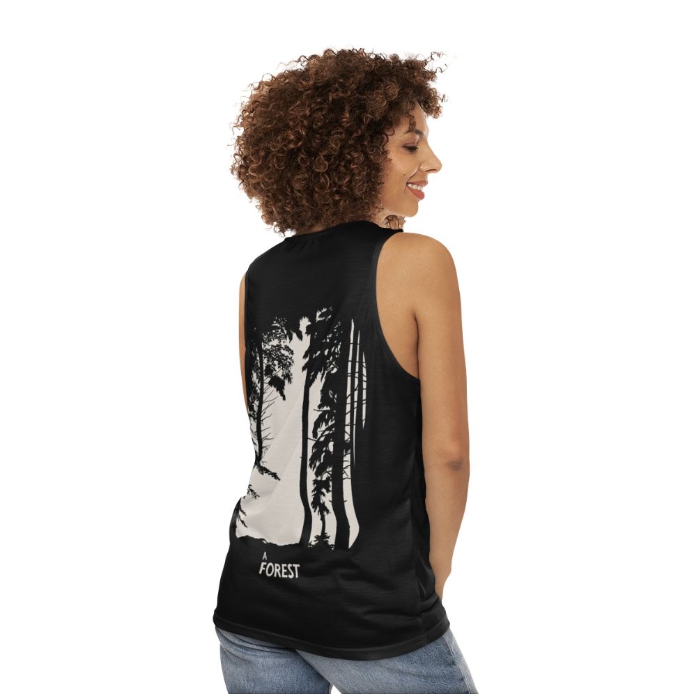 The Cure "A Forest" Unisex Tank Top - women back