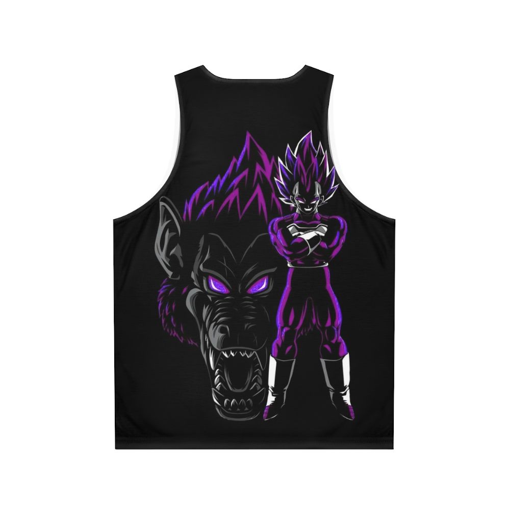 Vegeta Ultra Ego Dragon Ball Super Unisex Tank Top - Back