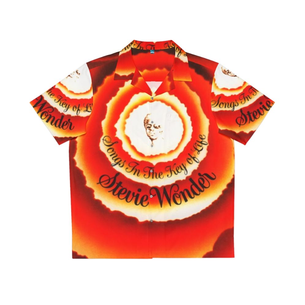 Songs In The Key Of Life Album Heartlaw Hawaiian Shirt