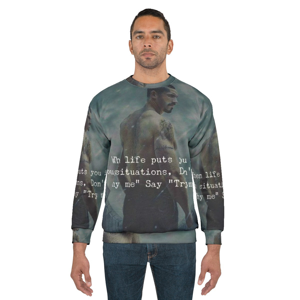 Yuri Boyka Vintage-Style Sweatshirt - men