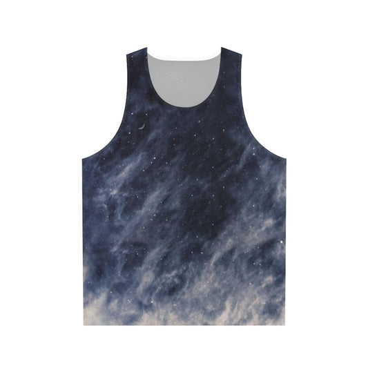 Blue moon unisex tank top