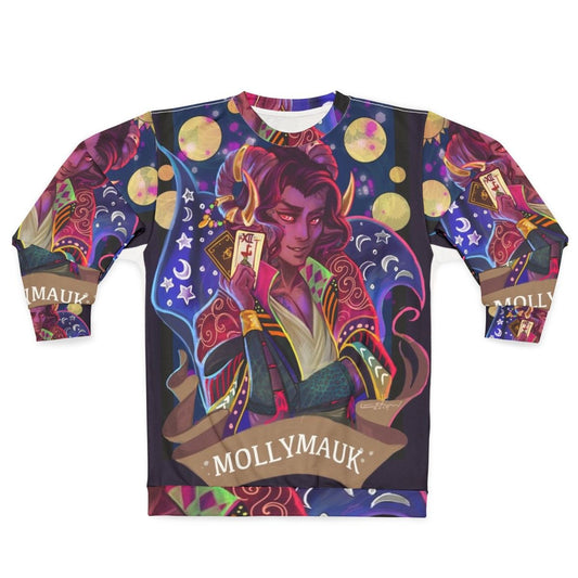 Molly Sweatshirt featuring Mollymauk Tealeaf from Critical Role