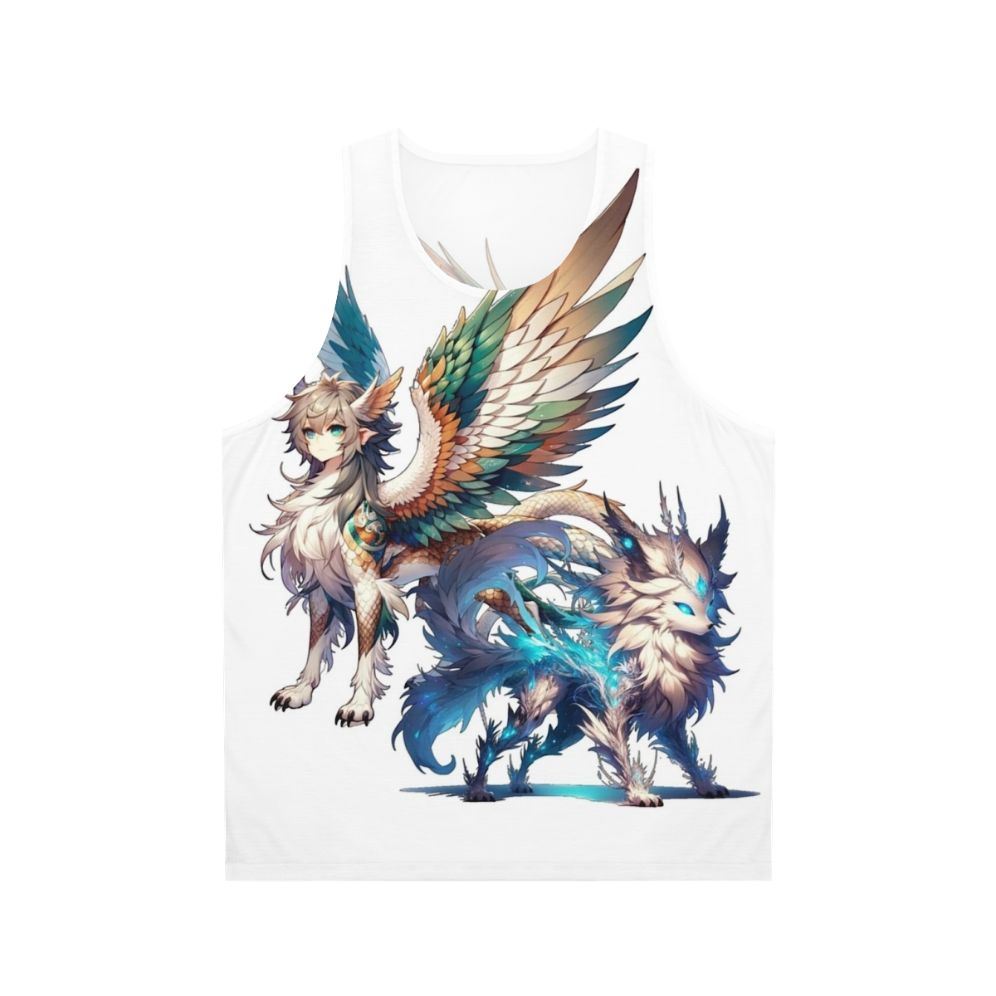 Legendary animals and mythological creatures unisex tank top