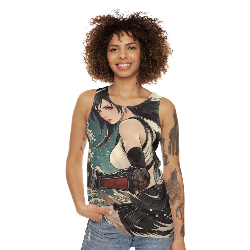 Tifa Lockhart Final Fantasy 7 Inspired Tank Top - women