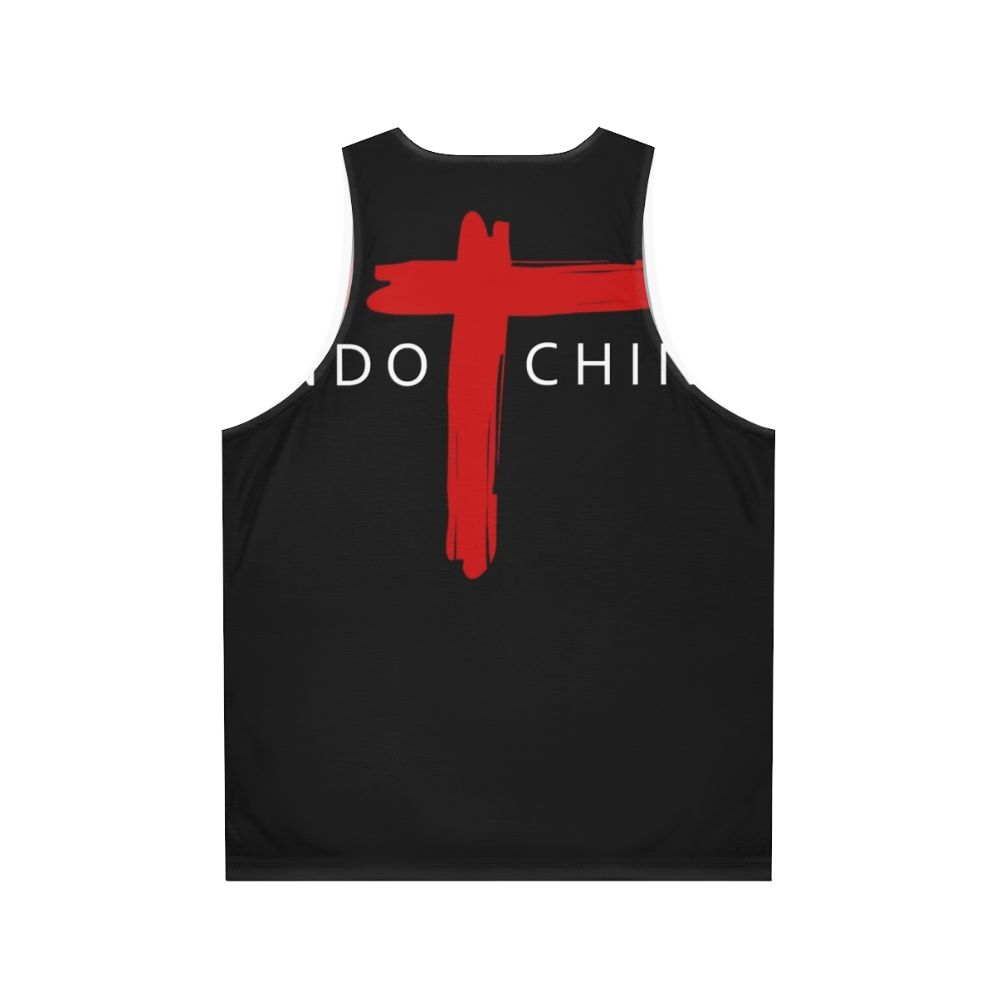 Indochine Unisex Music Merchandise Tank Top - Back