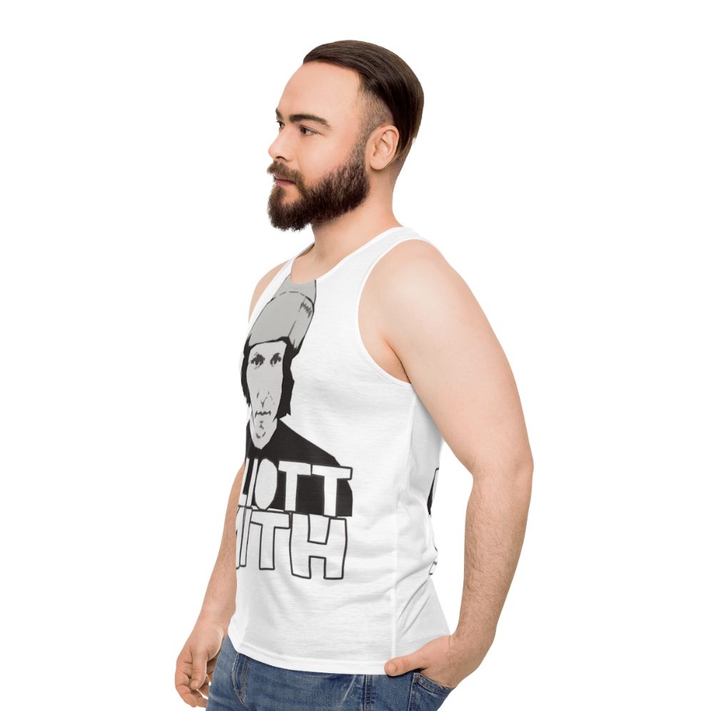 Elliott Smith Unisex Music Inspired Tank Top - men side