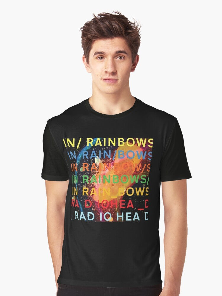 In Rainbows HQ graphic t-shirt featuring the iconic album artwork - Men