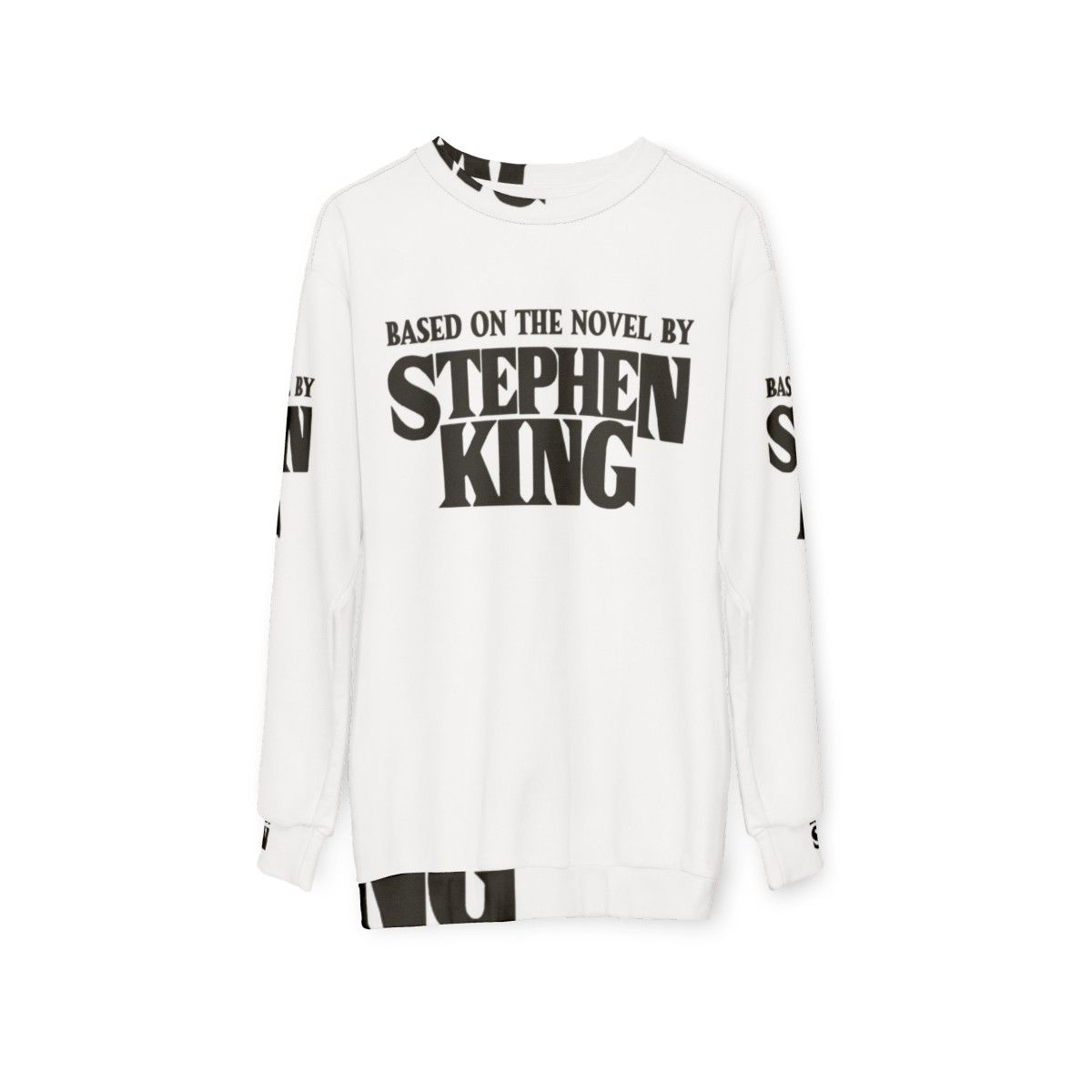 Stephen King inspired sweatshirt - hanging