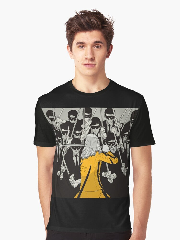 Kill Bill Cult Classic Graphic T-Shirt featuring the iconic imagery from the Quentin Tarantino film - Men