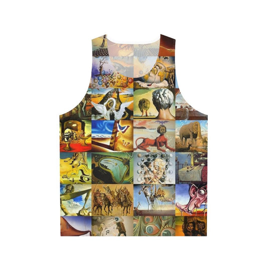 Salvador Dali Surrealist Unisex Tank Top