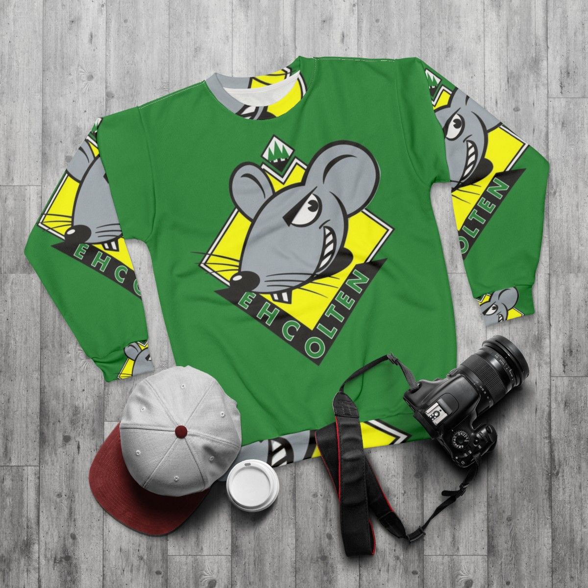 EHC Olten Ice Hockey Sweatshirt - flat lay