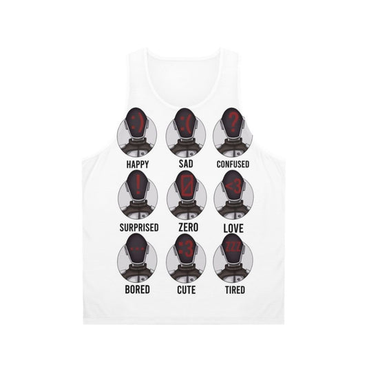 Borderlands Zer0 Facial Expressions Gaming Tank Top