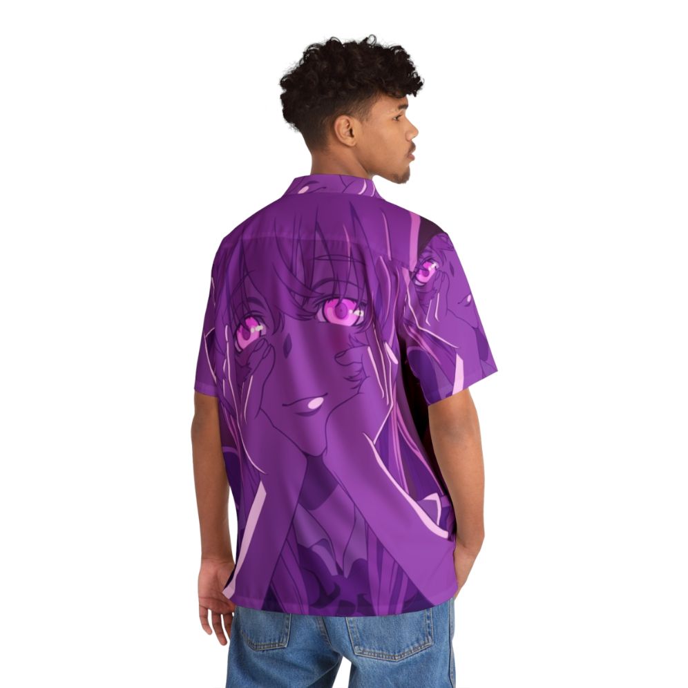 Yuno Gasai Mirai Nikki Anime Hawaiian Shirt - People Back