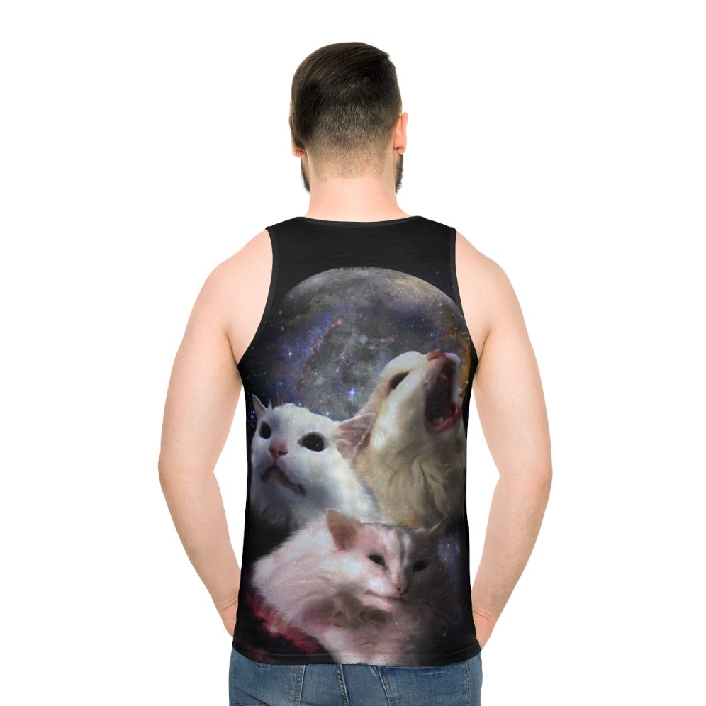 Thurston Moon Cats Unisex Tank Top - men back