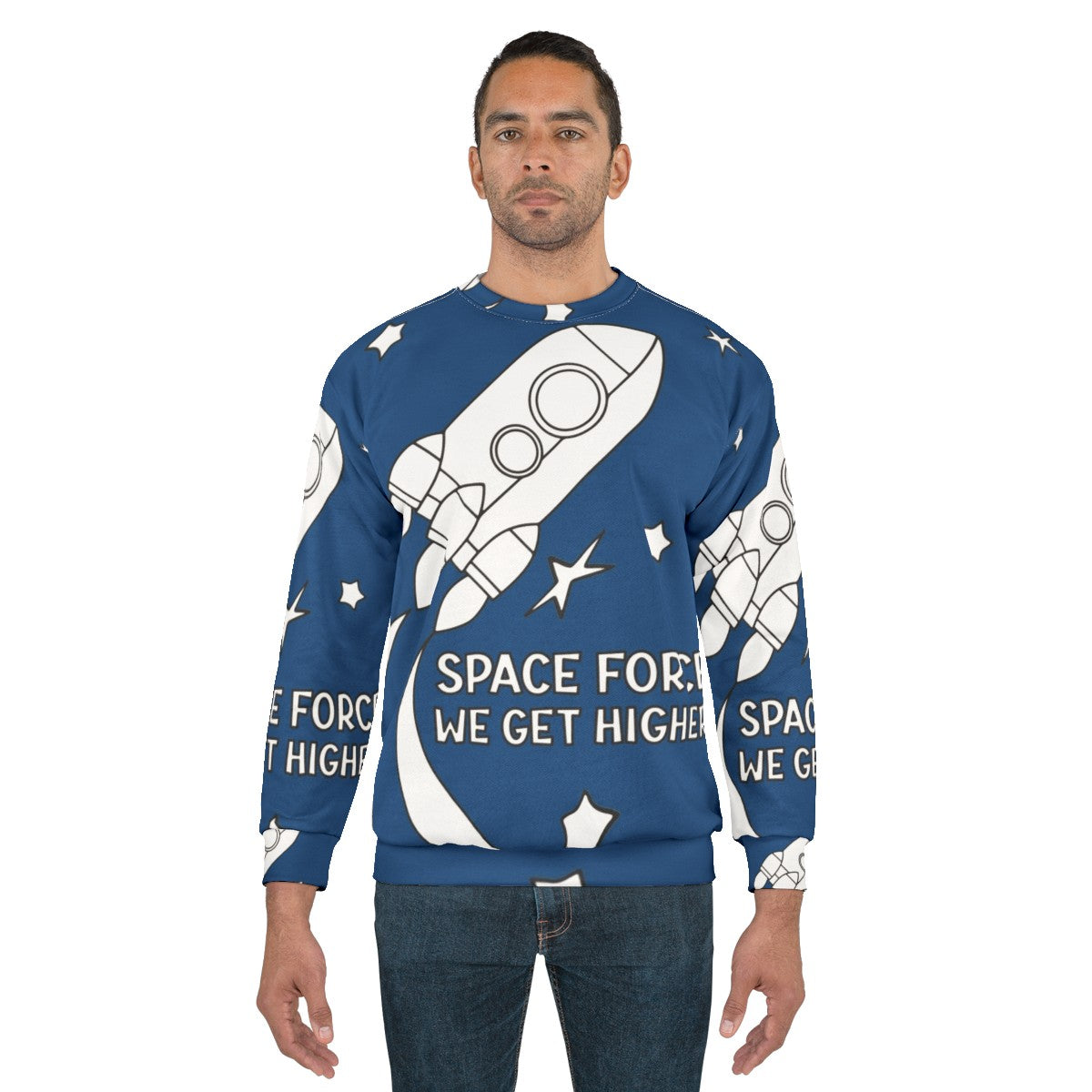 Stranger Things Space Force Sci-Fi Sweatshirt - men