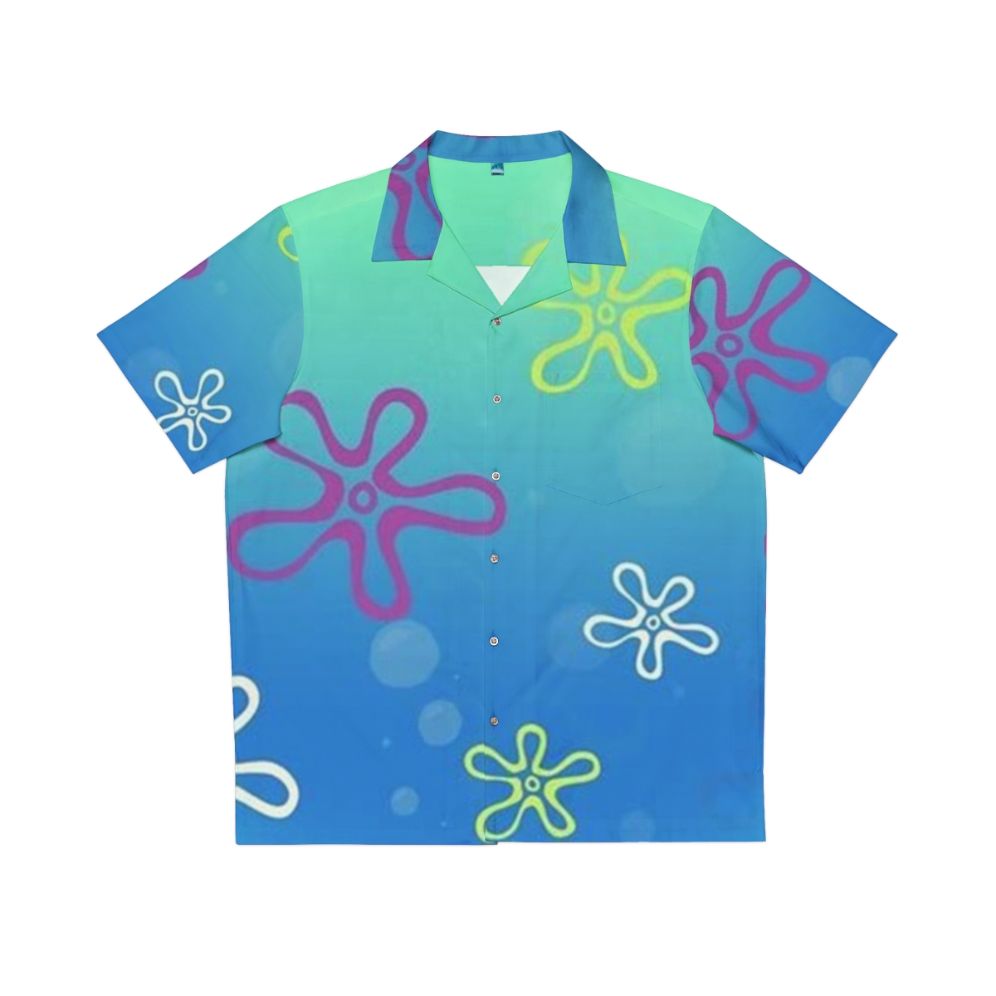 Spongebob Squarepants Hawaiian Shirt featuring Bikini Bottom characters