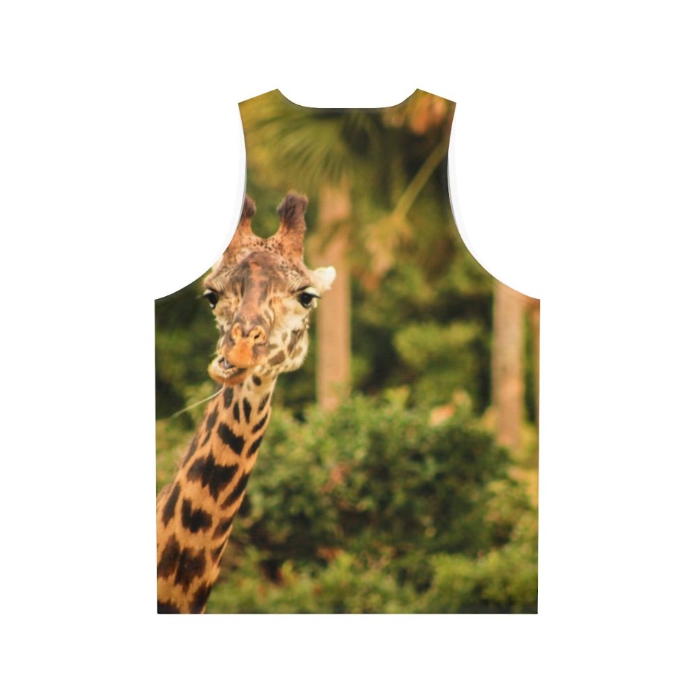 Giraffe Shock Unisex Adventure Tank Top - Back