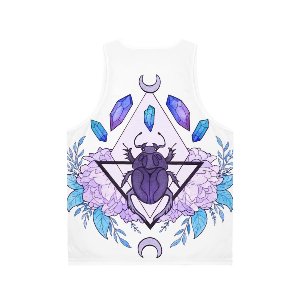 Scarab Queen Unisex Tank Top - Back