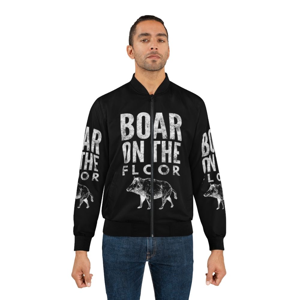 Boar bomber jacket with a stylish and unique design - Lifestyle