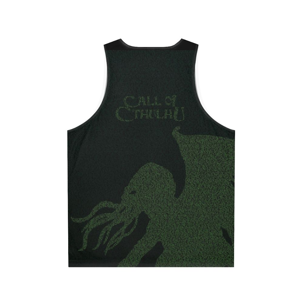 Cthulhu Unisex Tank Top - Back