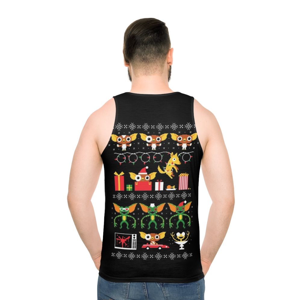 Gremlin Unisex Tank Top - men back