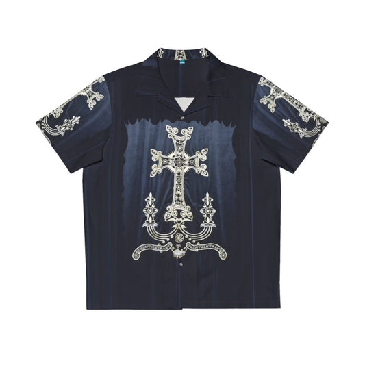 Armenian Cross Design Hawaiian Shirt