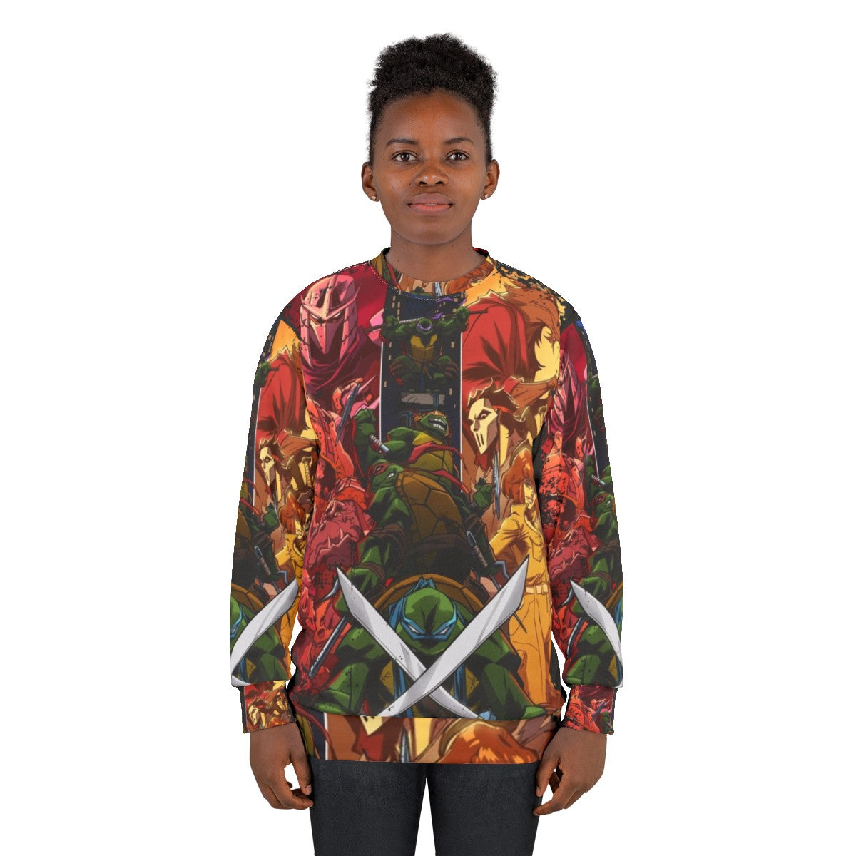 Teenage Mutant Ninja Turtles Cast Graphic Sweatshirt - women