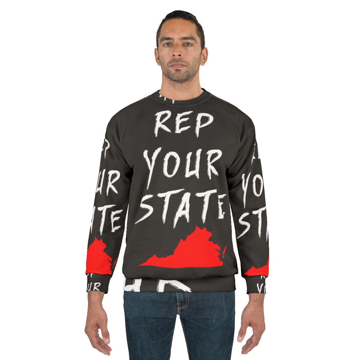 Virginia State Pride Sweatshirt - men