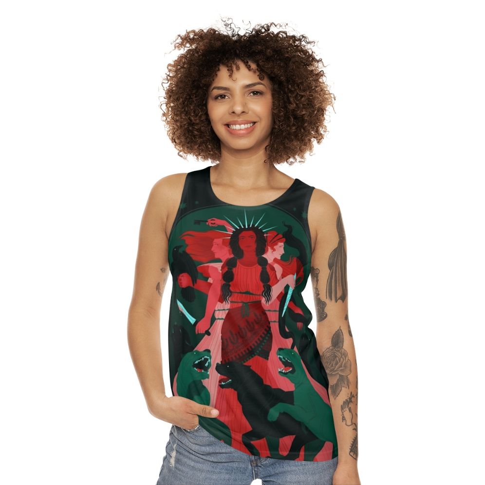 Hecate Unisex Mythology Inspired Tank Top - women