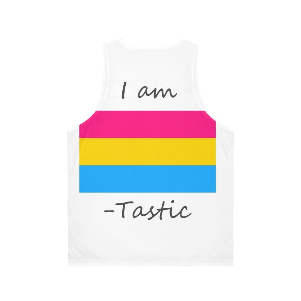 Pansexual Pride Unisex Tank Top - Back