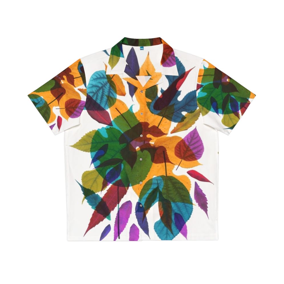 Autumn Escape Hawaiian Shirt with nature inspired design