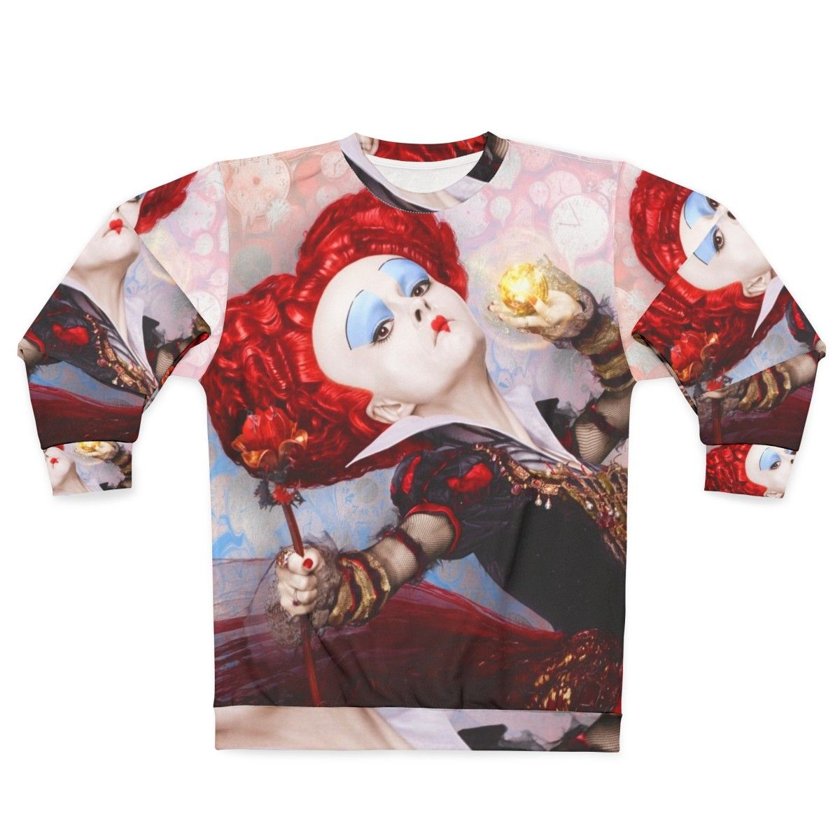 Alice in Wonderland Red Queen Graphic Sweatshirt