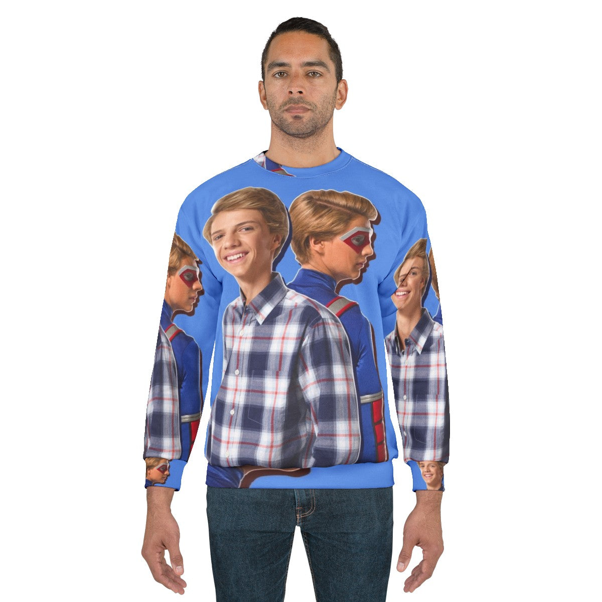 Kid Danger Henry Danger Superhero Nickelodeon Sweatshirt - men