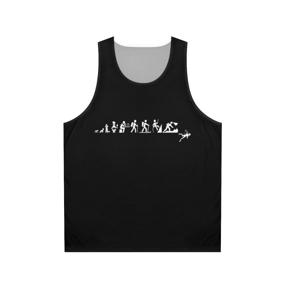 Evolution of Hobbies Unisex Hobby Adventure Tank Top