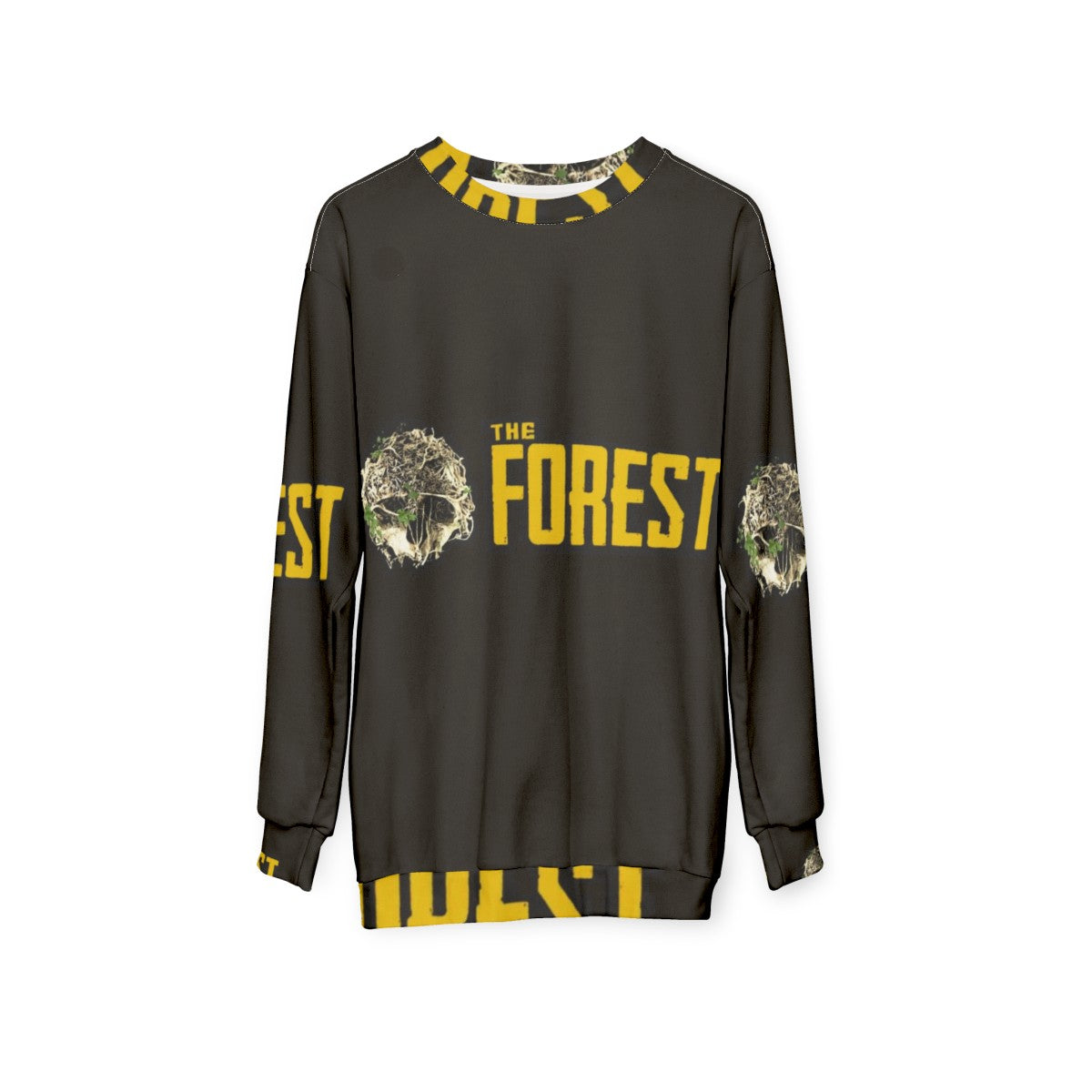 The Forest Game Survival Horror Themed Sweatshirt - hanging