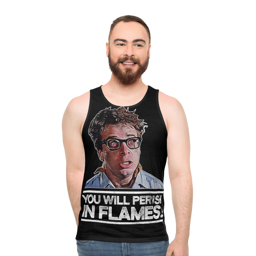 Unisex "You Will Perish in Flames" Tank Top - men