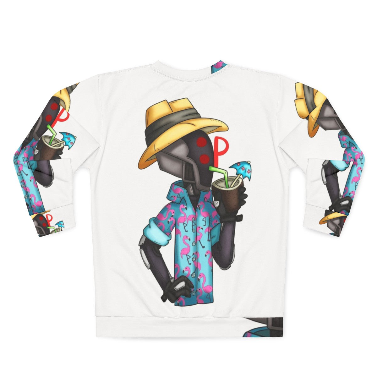 Borderlands Summer Zer0 Sweatshirt - Back