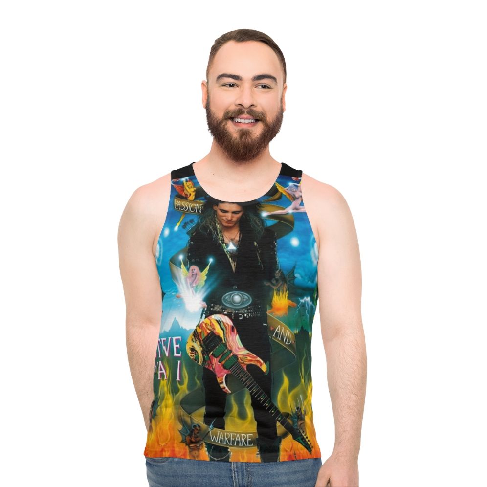 Guitarist Music Style Steve Vai Unisex Tank Top - men