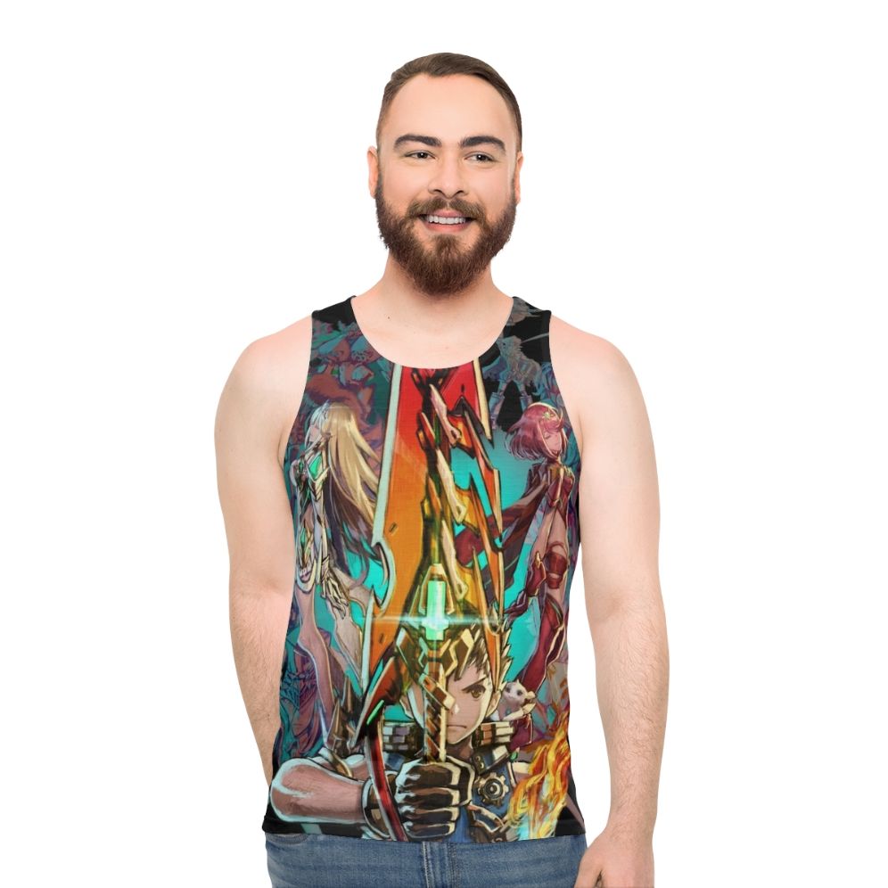 Xenoblade Chronicles 2 & 3 Team Unisex Tank Top - men