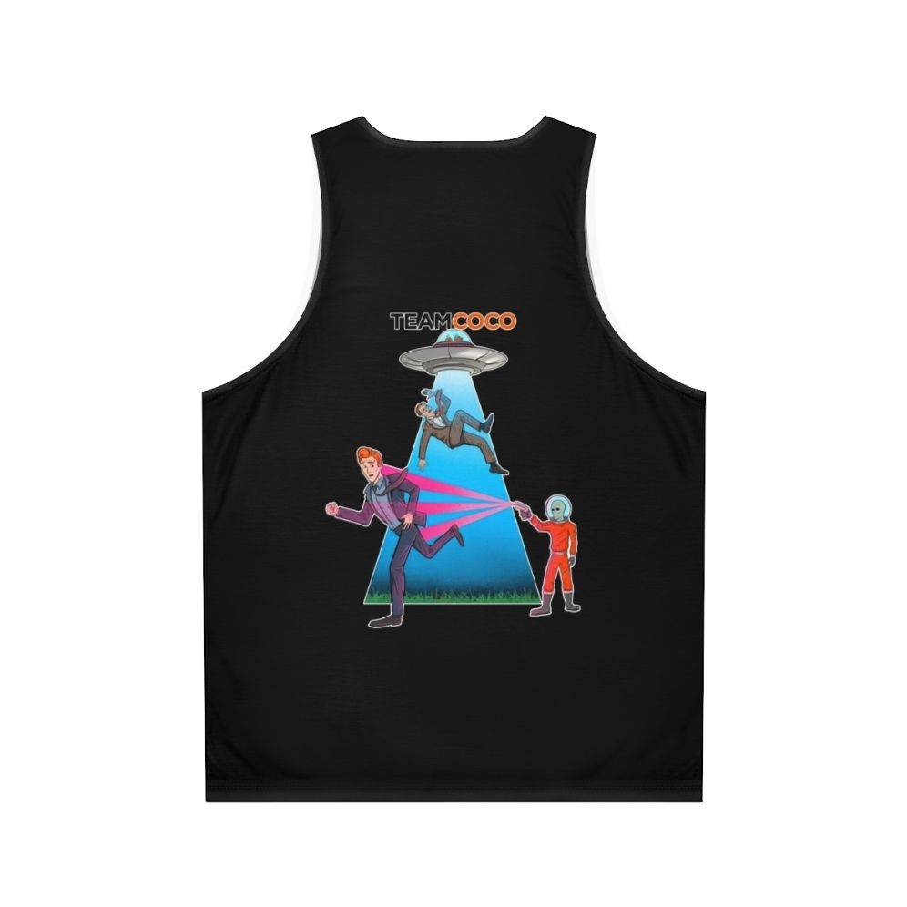 Team Coco Alien Abduction Unisex Tank Top - Back